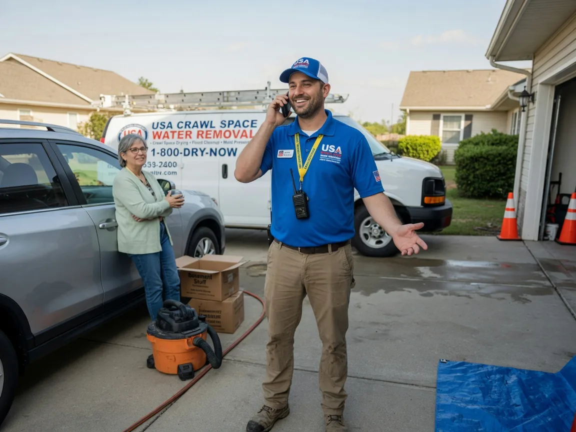 Crawl Space Water Removal Wakita, OK FAQs